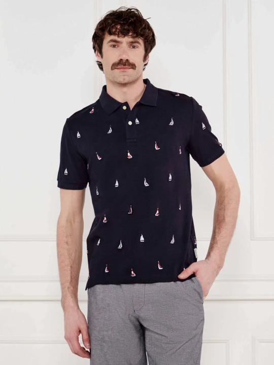 Zdjęcie produktu Gant Polo | Regular Fit granatowy