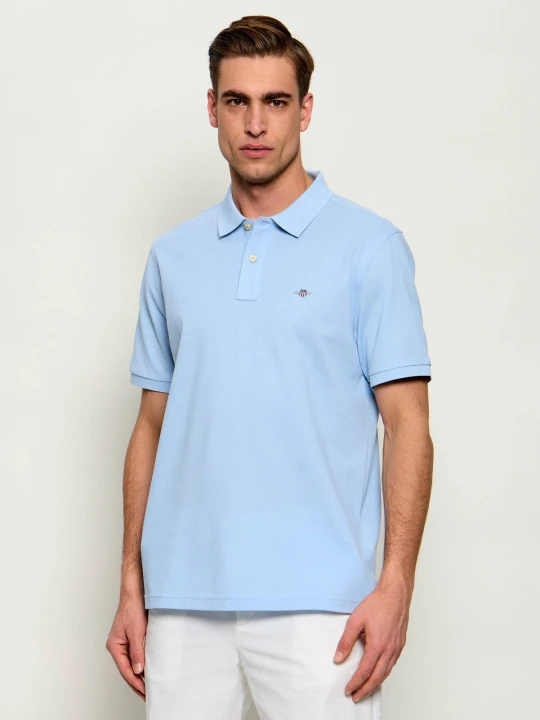 Zdjęcie produktu Gant Polo | Regular Fit | pique błękitny