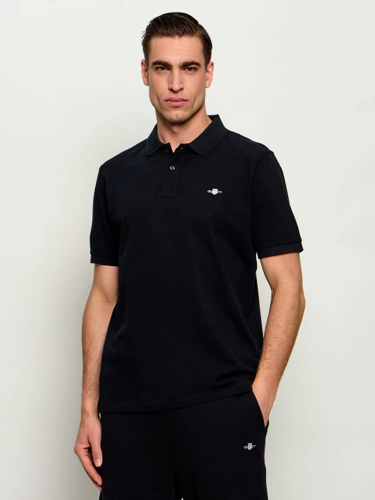 Zdjęcie produktu Gant Polo | Regular Fit | pique czarny