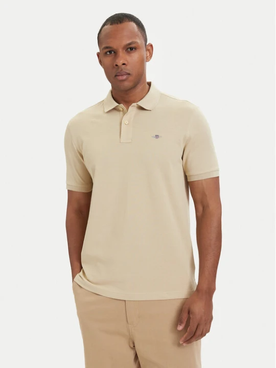 Zdjęcie produktu Gant Polo Shield 2210 Beżowy Regular Fit