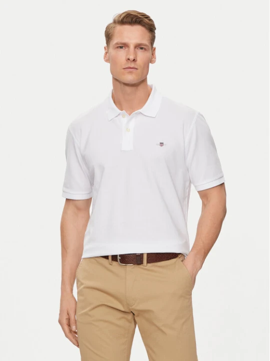 Zdjęcie produktu Gant Polo Shield 2210 Biały Regular Fit