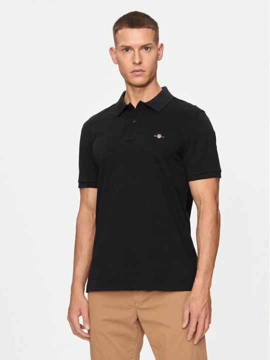 Zdjęcie produktu Gant Polo Shield 2220 Czarny Slim Fit