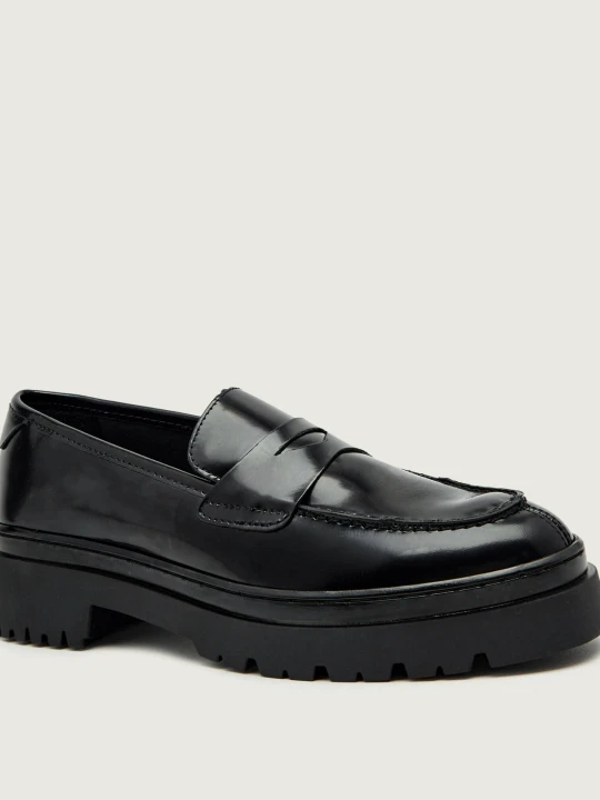 Zdjęcie produktu Gant Skórzane loafersy Aligrey czarny