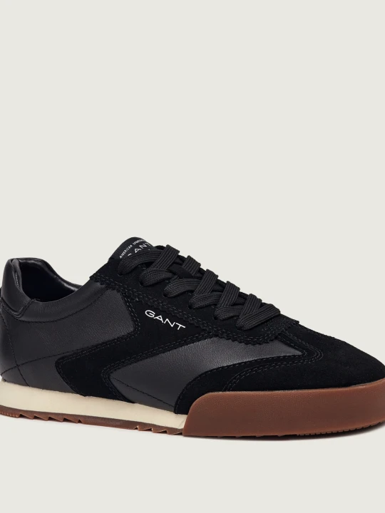 Zdjęcie produktu Gant Skórzane sneakersy Baylle | zamsz czarny