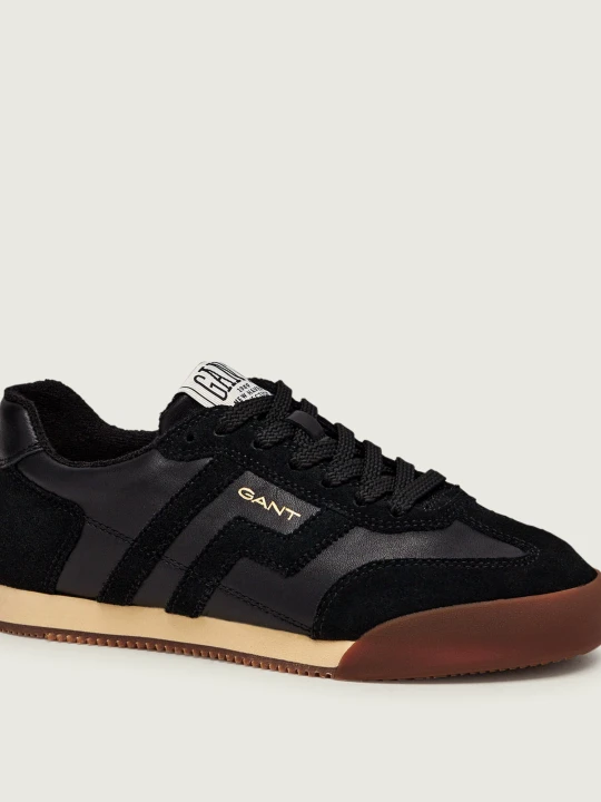 Zdjęcie produktu Gant Skórzane sneakersy Beylana | zamsz czarny