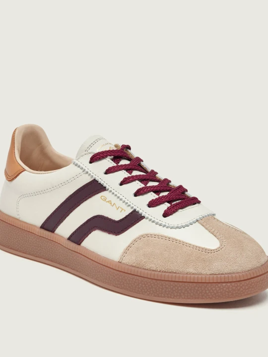 Zdjęcie produktu Gant Skórzane sneakersy Cuzima | zamsz ecru