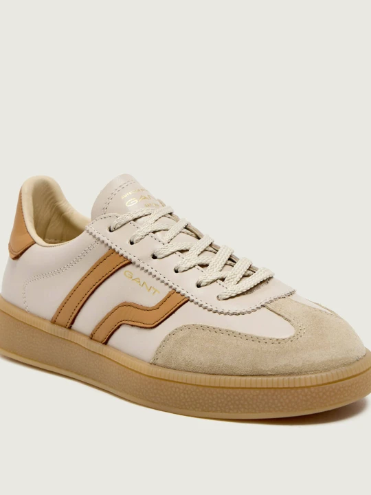 Zdjęcie produktu Gant Skórzane sneakersy Cuzima | zamsz beżowy