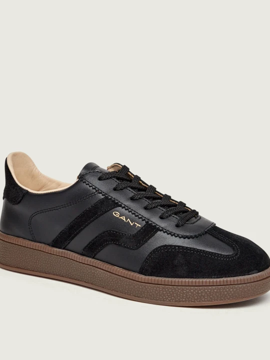 Zdjęcie produktu Gant Skórzane sneakersy Cuzima | zamsz czarny