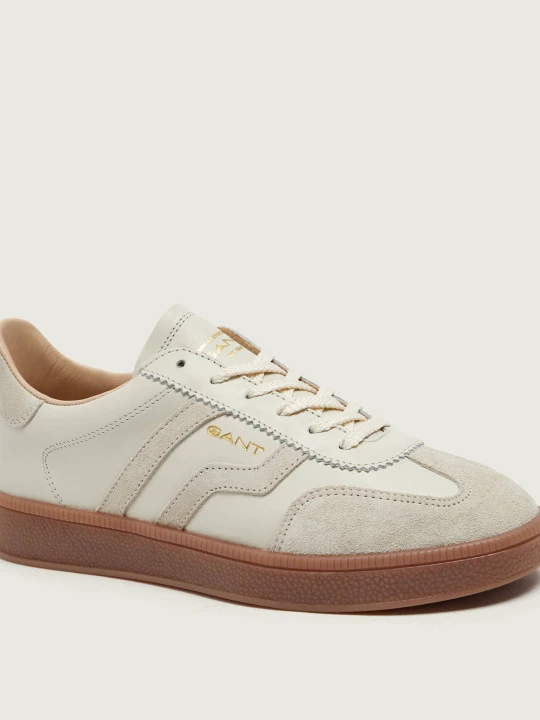 Zdjęcie produktu Gant Skórzane sneakersy Cuzima | zamsz ecru