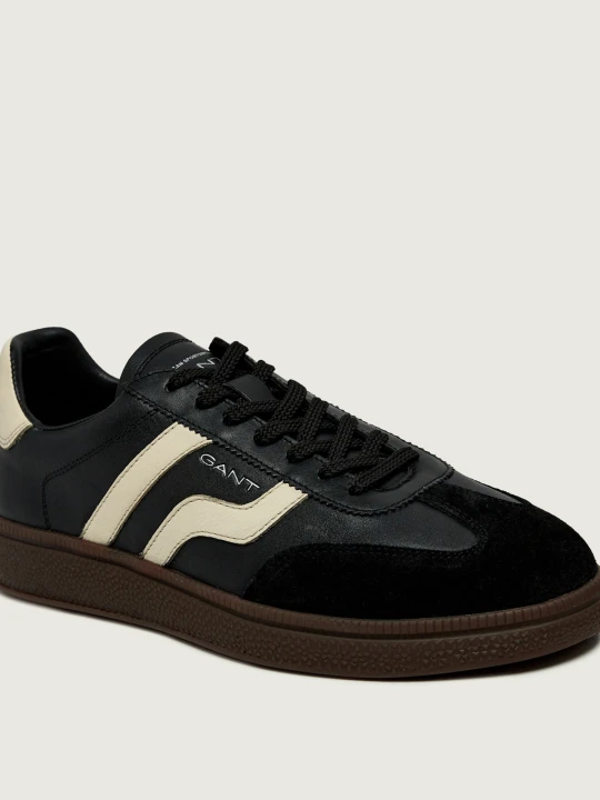 Zdjęcie produktu Gant Skórzane sneakersy Cuzmo | zamsz czarny