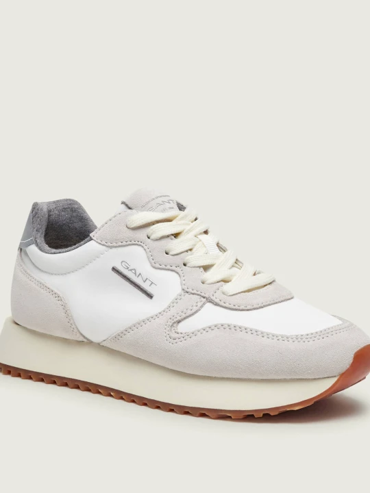 Zdjęcie produktu Gant Sneakersy Bevinda | zamsz biały