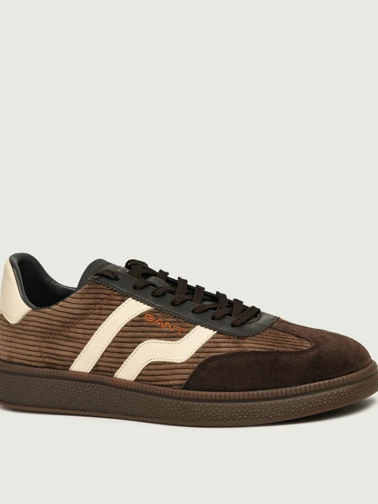Zdjęcie produktu Gant Sneakersy Cuzmo | sztruks | zamsz | z dodatkiem skóry brązowy