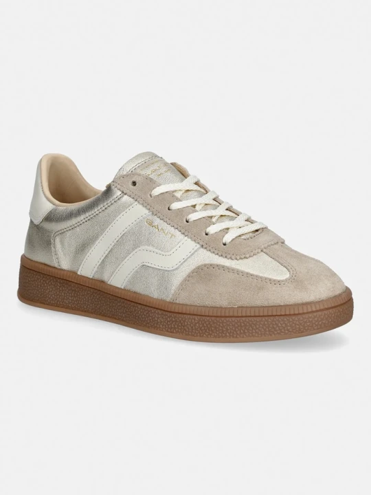 Zdjęcie produktu Gant sneakersy skórzane Cuzima złoty