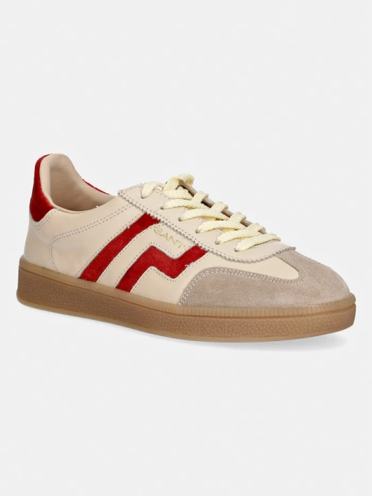 Zdjęcie produktu Gant sneakersy skórzane Cuzima beżowy