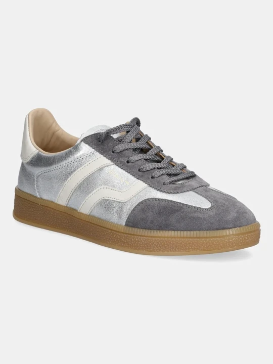 Zdjęcie produktu Gant sneakersy skórzane Cuzima srebrny