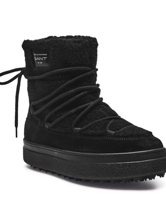 Zdjęcie produktu Gant Śniegowce Snowhill | zamsz | shearling czarny