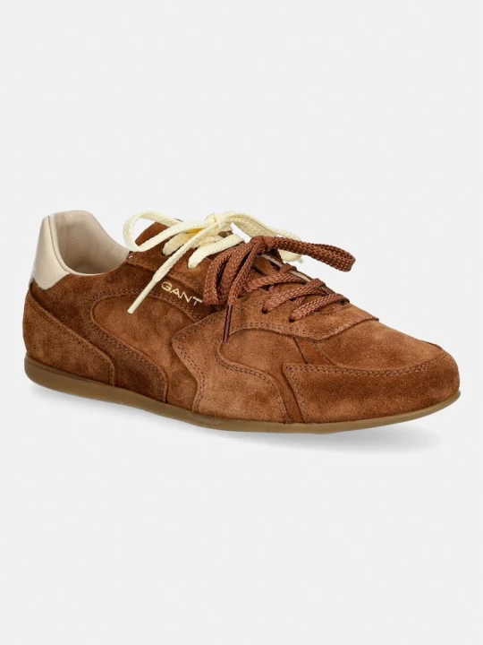 Zdjęcie produktu Gant Sperly sneakersy damskie skórzane brązowy