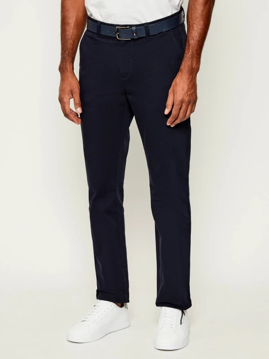 Zdjęcie produktu Gant Spodnie chino COMFORT SUPER | Slim Fit granatowy