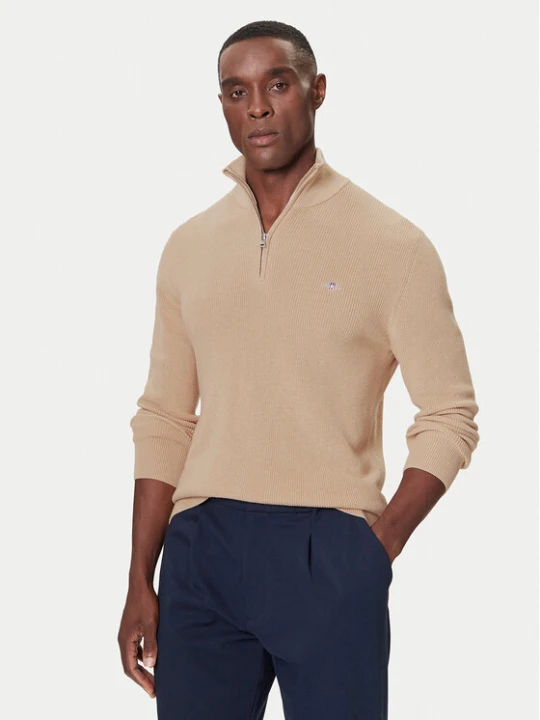 Zdjęcie produktu Gant Sweter 8050265 Beżowy Regular Fit