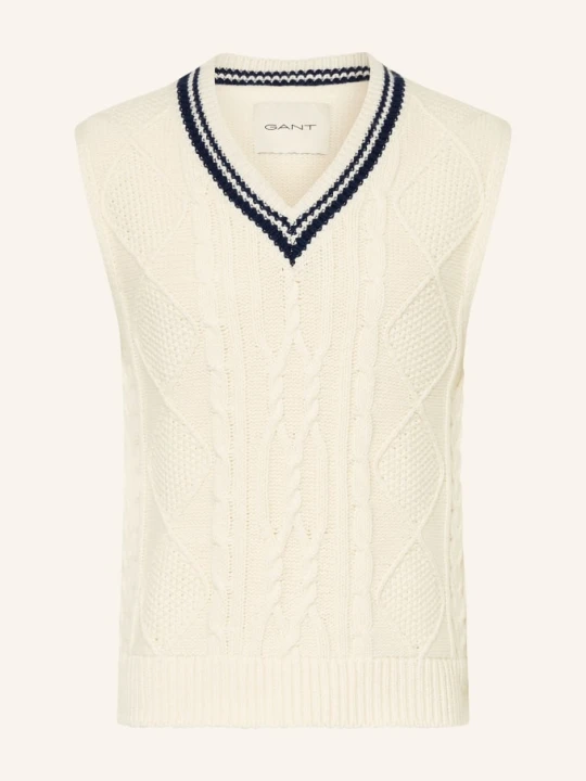 Zdjęcie produktu Gant Sweter Bez Rękawów beige