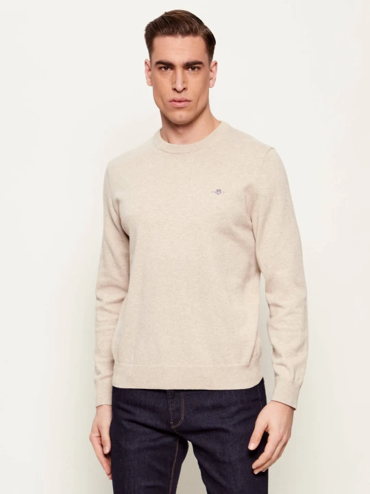 Zdjęcie produktu Gant Sweter | Regular Fit beżowy