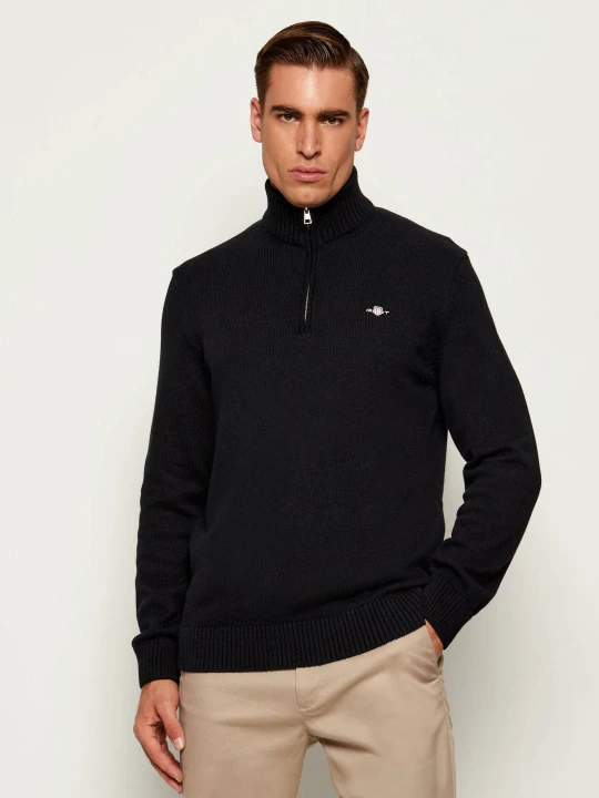 Zdjęcie produktu Gant Sweter | Regular Fit czarny