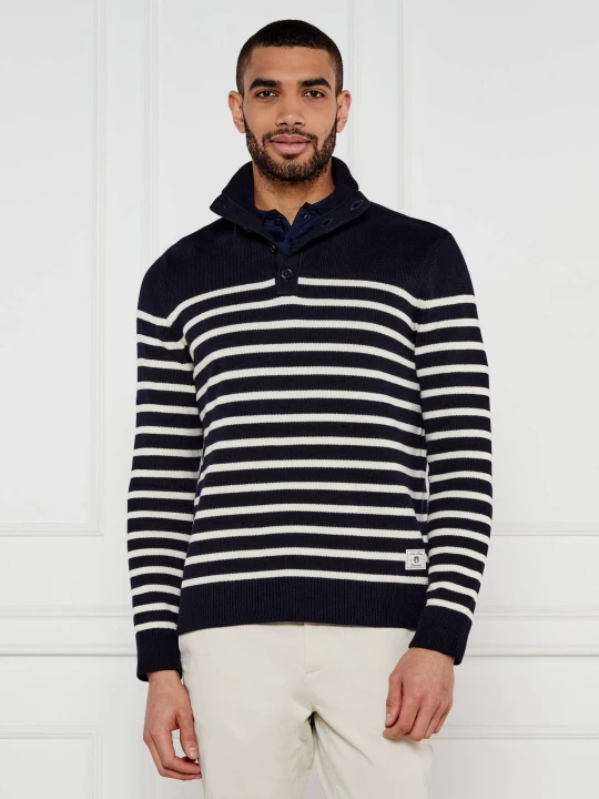 Zdjęcie produktu Gant Sweter | Regular Fit granatowy