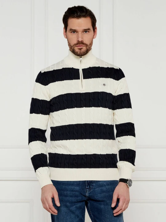 Zdjęcie produktu Gant Sweter | Regular Fit granatowy