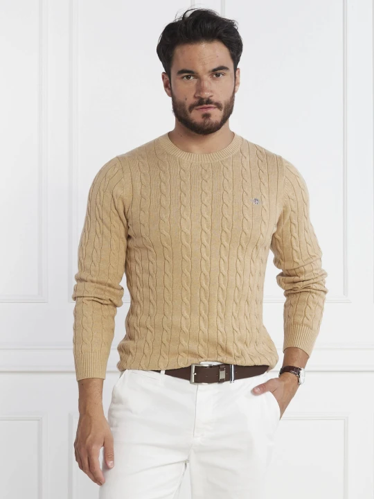 Zdjęcie produktu Gant Sweter | Regular Fit camel