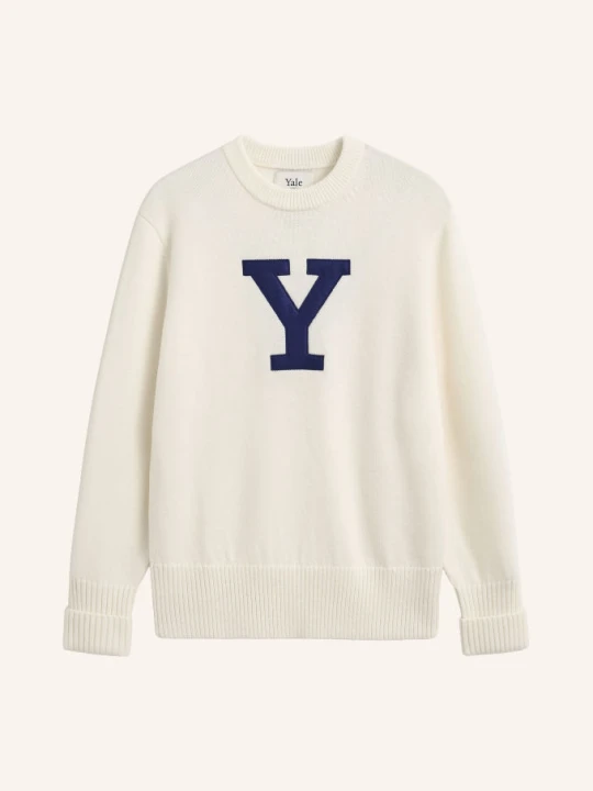 Zdjęcie produktu Gant Sweter Z Wełny Merynosowej weiss