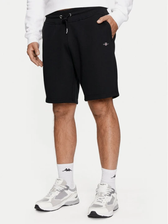 Zdjęcie produktu Gant Szorty sportowe Shield 2009027 Czarny Regular Fit