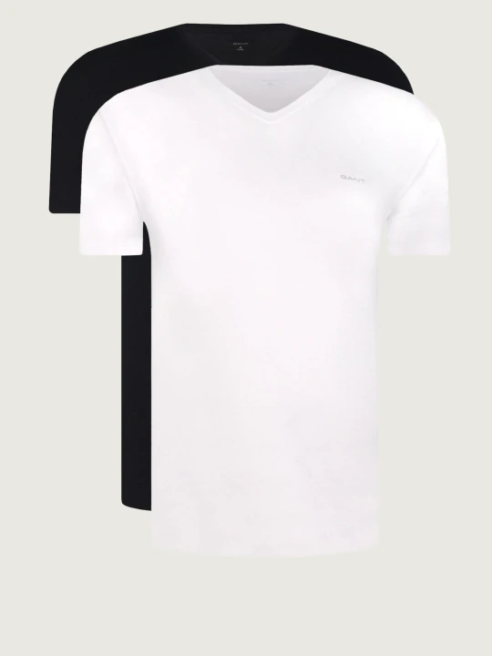 Zdjęcie produktu Gant T-shirt 2-pack | Regular Fit biały