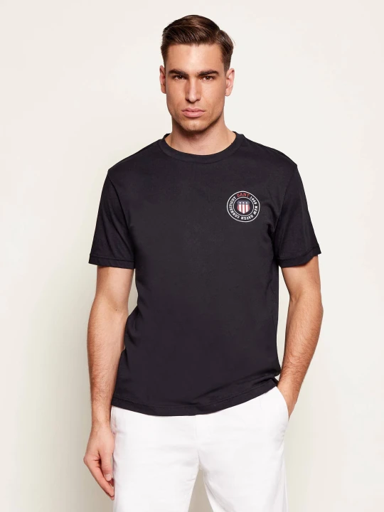 Zdjęcie produktu Gant T-shirt GRAPHIC | Regular Fit czarny