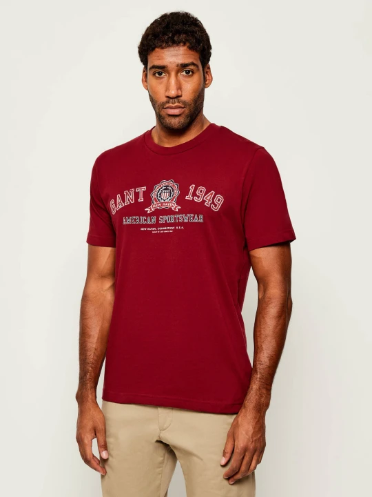 Zdjęcie produktu Gant T-shirt GRAPHIC | Regular Fit czerwony