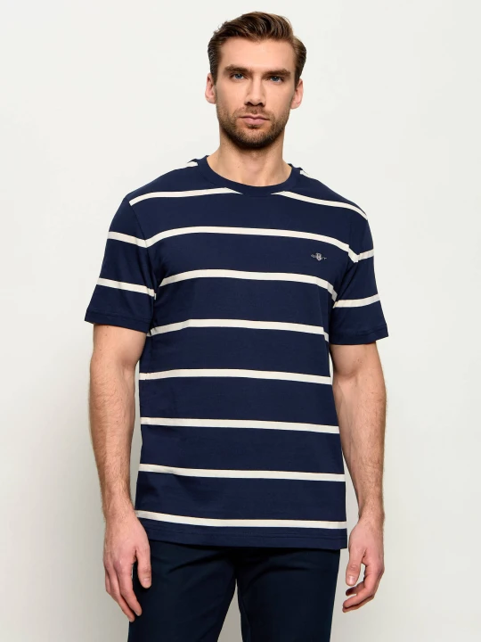 Zdjęcie produktu Gant T-shirt | Regular Fit granatowy