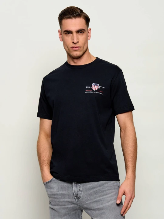 Zdjęcie produktu Gant T-shirt | Regular Fit czarny