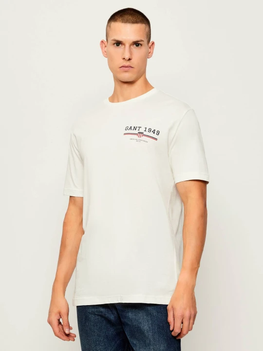 Zdjęcie produktu Gant T-shirt | Regular Fit ecru