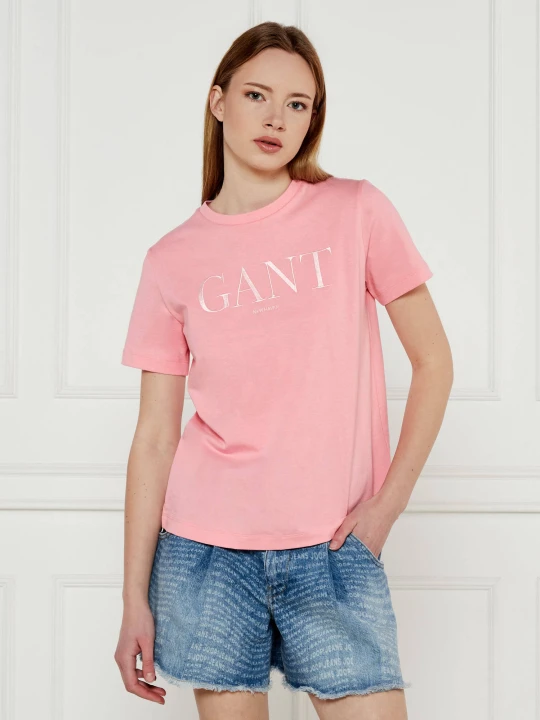 Zdjęcie produktu Gant T-shirt | Regular Fit różowy