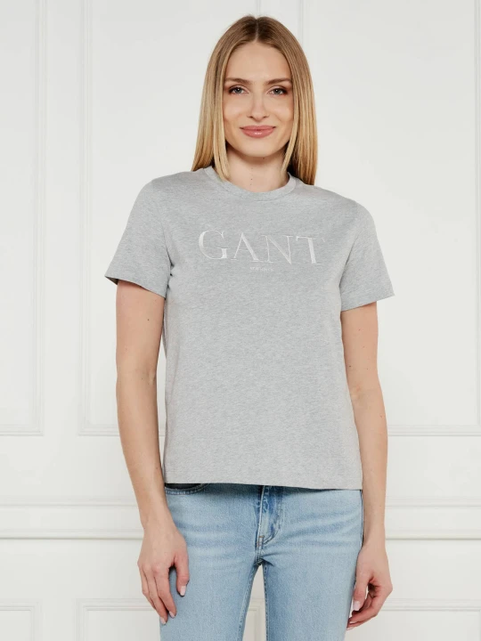 Zdjęcie produktu Gant T-shirt | Regular Fit szary
