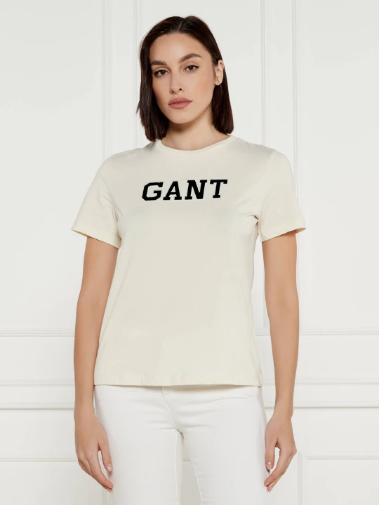 Zdjęcie produktu Gant T-shirt | Regular Fit ecru