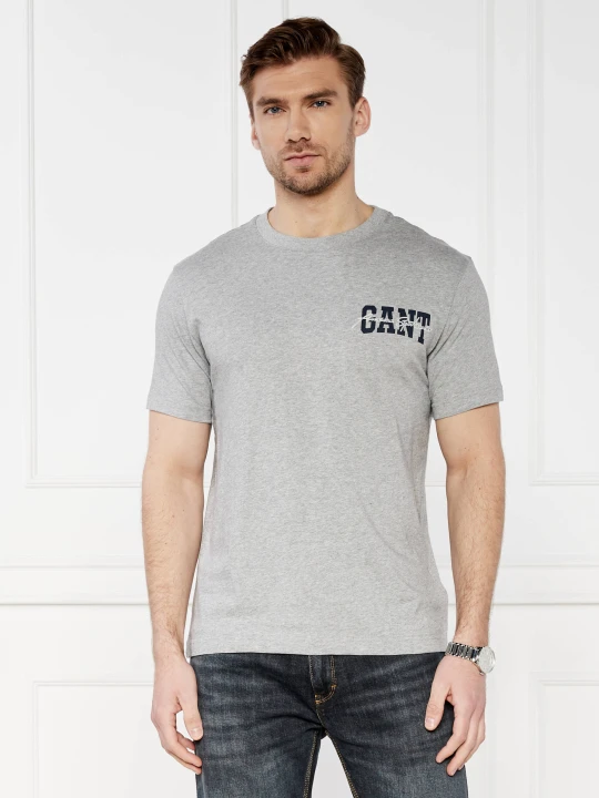 Zdjęcie produktu Gant T-shirt | Regular Fit szary