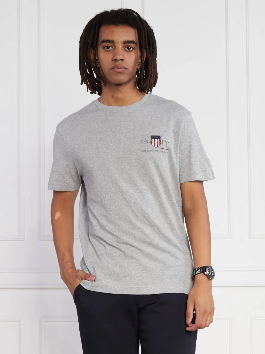 Zdjęcie produktu Gant T-shirt | Regular Fit szary