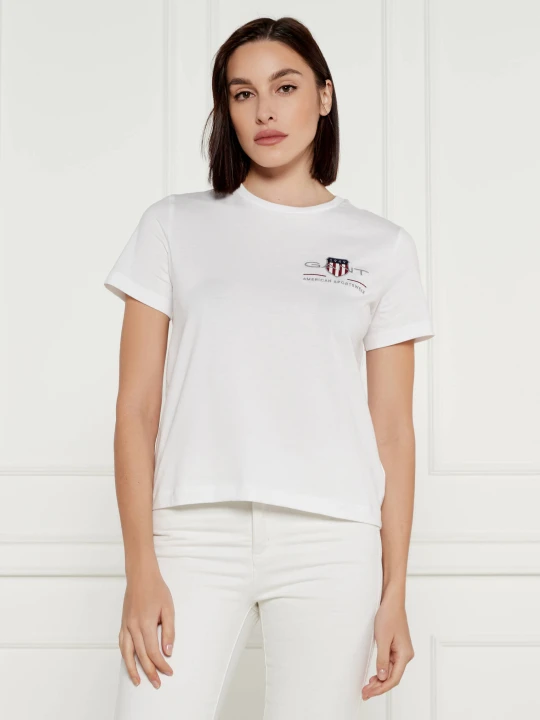 Zdjęcie produktu Gant T-shirt | Regular Fit biały
