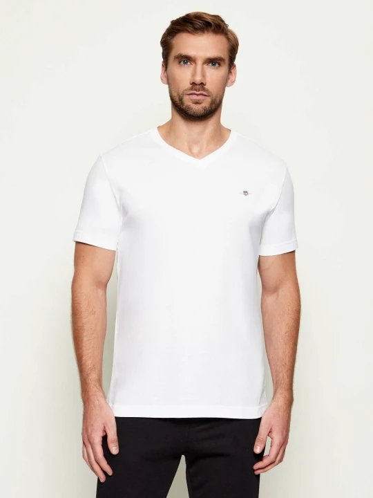 Zdjęcie produktu Gant T-shirt | Slim Fit biały