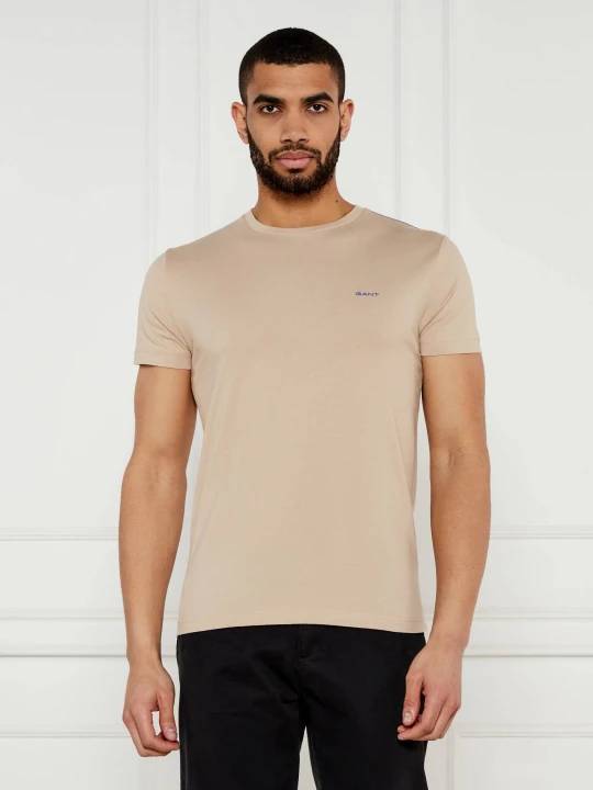 Zdjęcie produktu Gant T-shirt | Slim Fit beżowy
