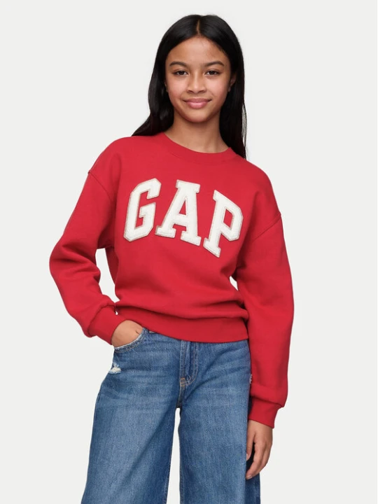 Zdjęcie produktu Gap Bluza 633950-01 Czerwony Regular Fit
