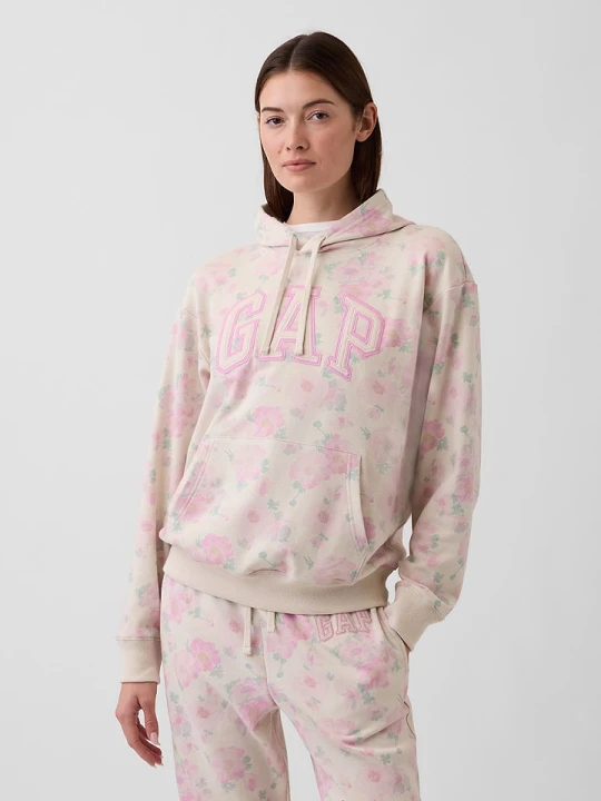 Zdjęcie produktu GAP Bluza w kolorze beżowo-jasnoróżowym rozmiar: S
