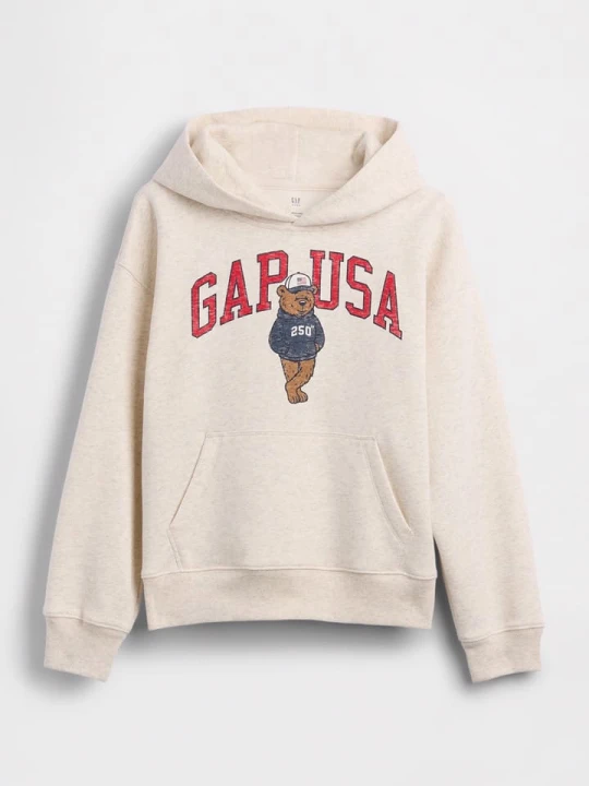 Zdjęcie produktu GAP Bluza w kolorze beżowym rozmiar: 104/110