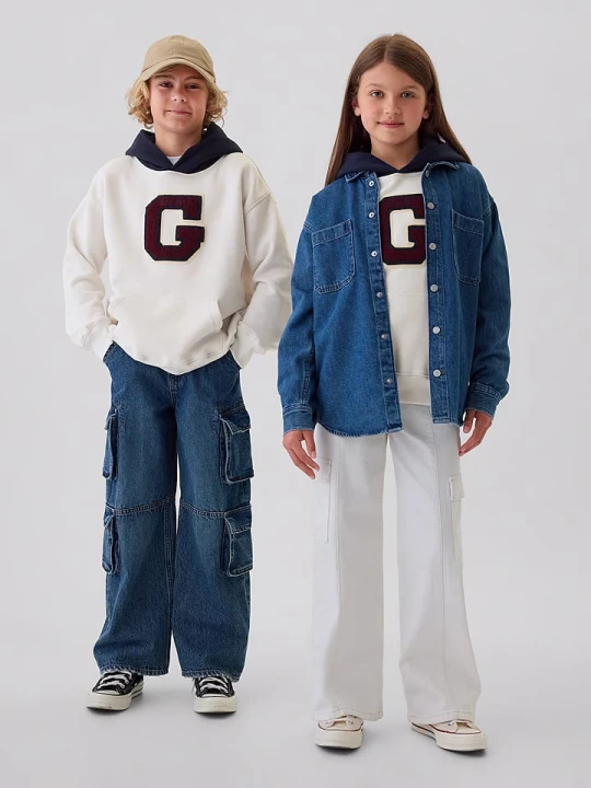 Zdjęcie produktu GAP Bluza w kolorze białym rozmiar: 110
