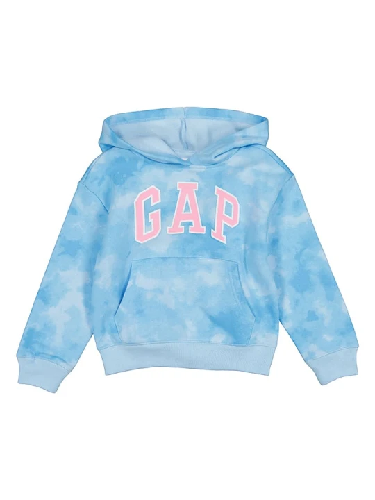 Zdjęcie produktu GAP Bluza w kolorze błękitno-białym rozmiar: 110